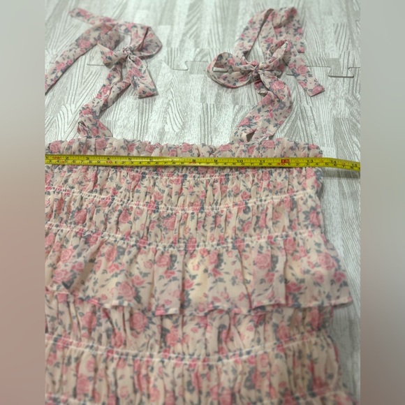 Tularosa Tiered Floral Mini Dress, size XS - Picture 10 of 12